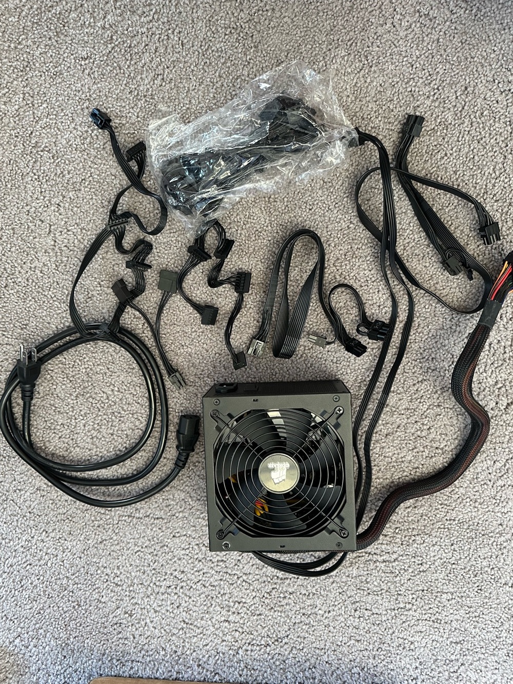 Corsair CX750M Power Supply FOR PARTS, NOT WORKING